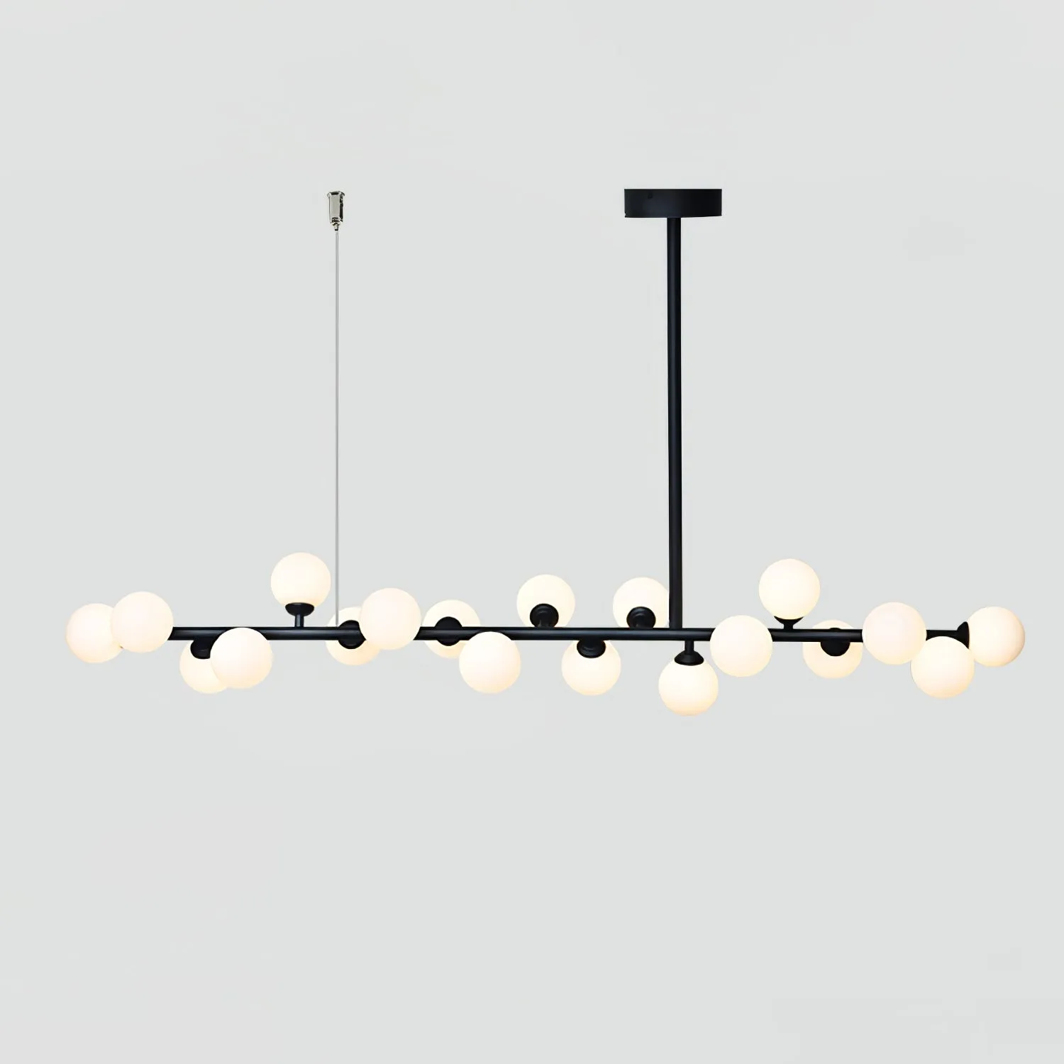 Linear Balls Chandelier