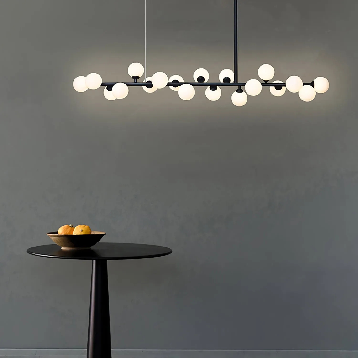 Linear Balls Chandelier