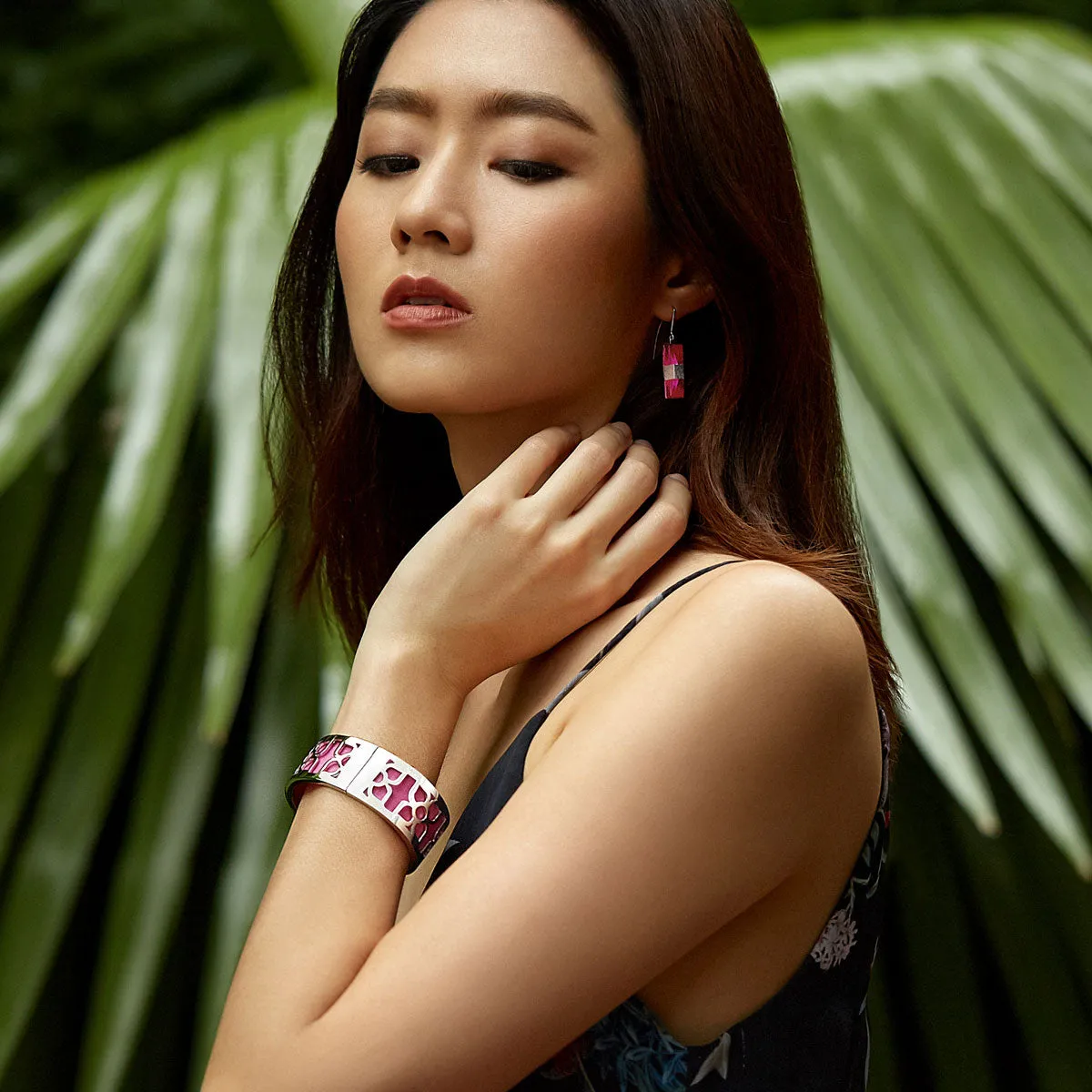 Lotus Bangle - Dawn Mauve