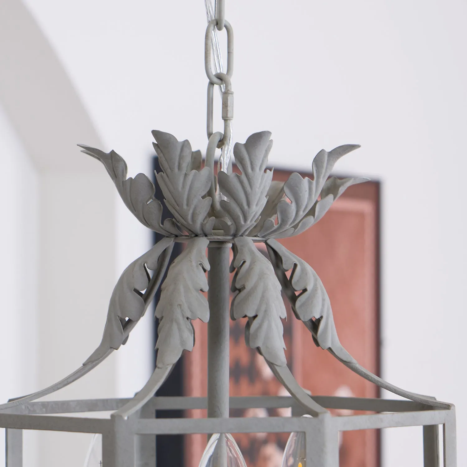 Lustre Retro Cage Chandelier