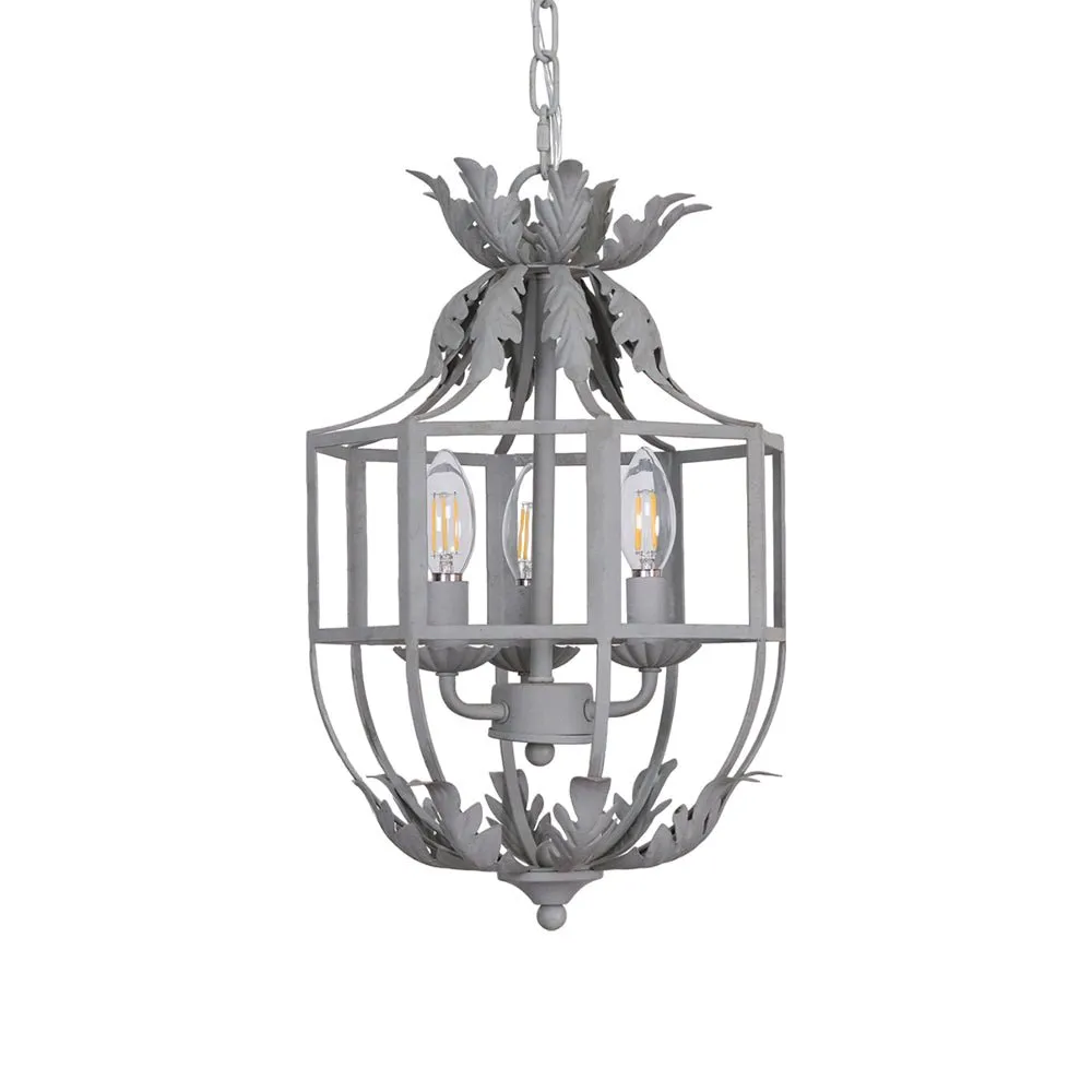 Lustre Retro Cage Chandelier