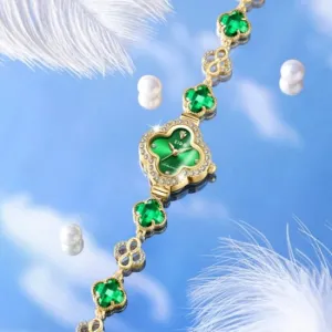 Luxury Quartz Crystal Bracelet Watch for Women
