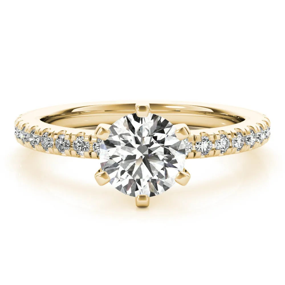 Maisie Diamond Engagement Ring Setting