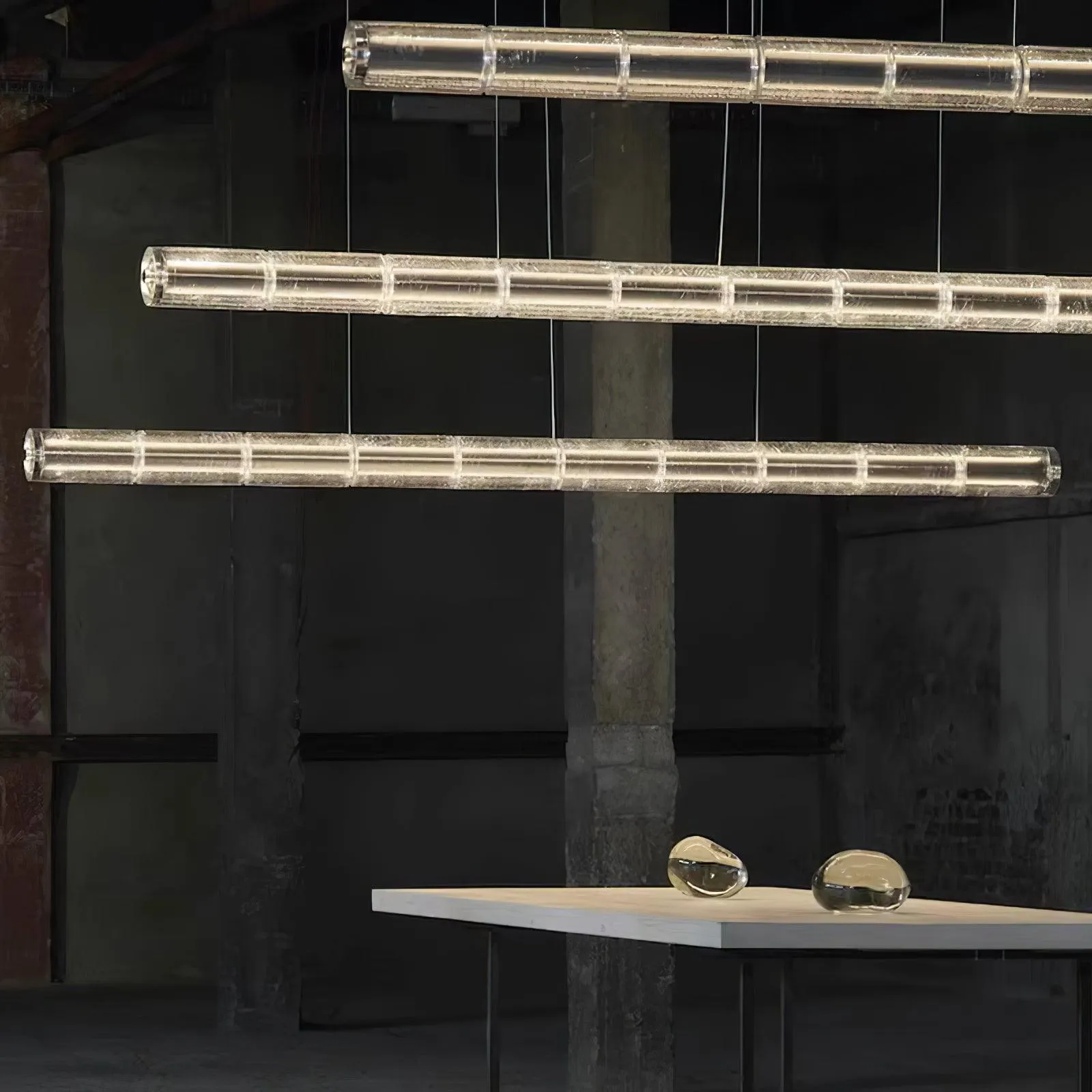 Mcdade Segmented Glass Chandelier
