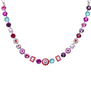 Medium Cluster and Pavé Necklace in "Enchanted" *Preorder*