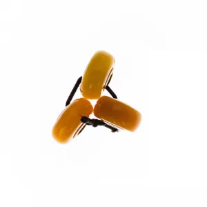 MILENA Milky Amber & Sterling Silver Charm