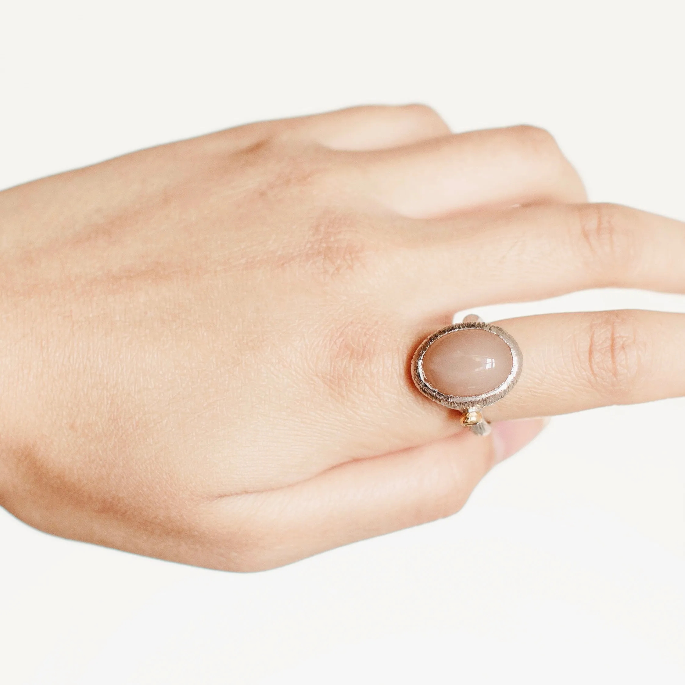 Moon Stone Ring