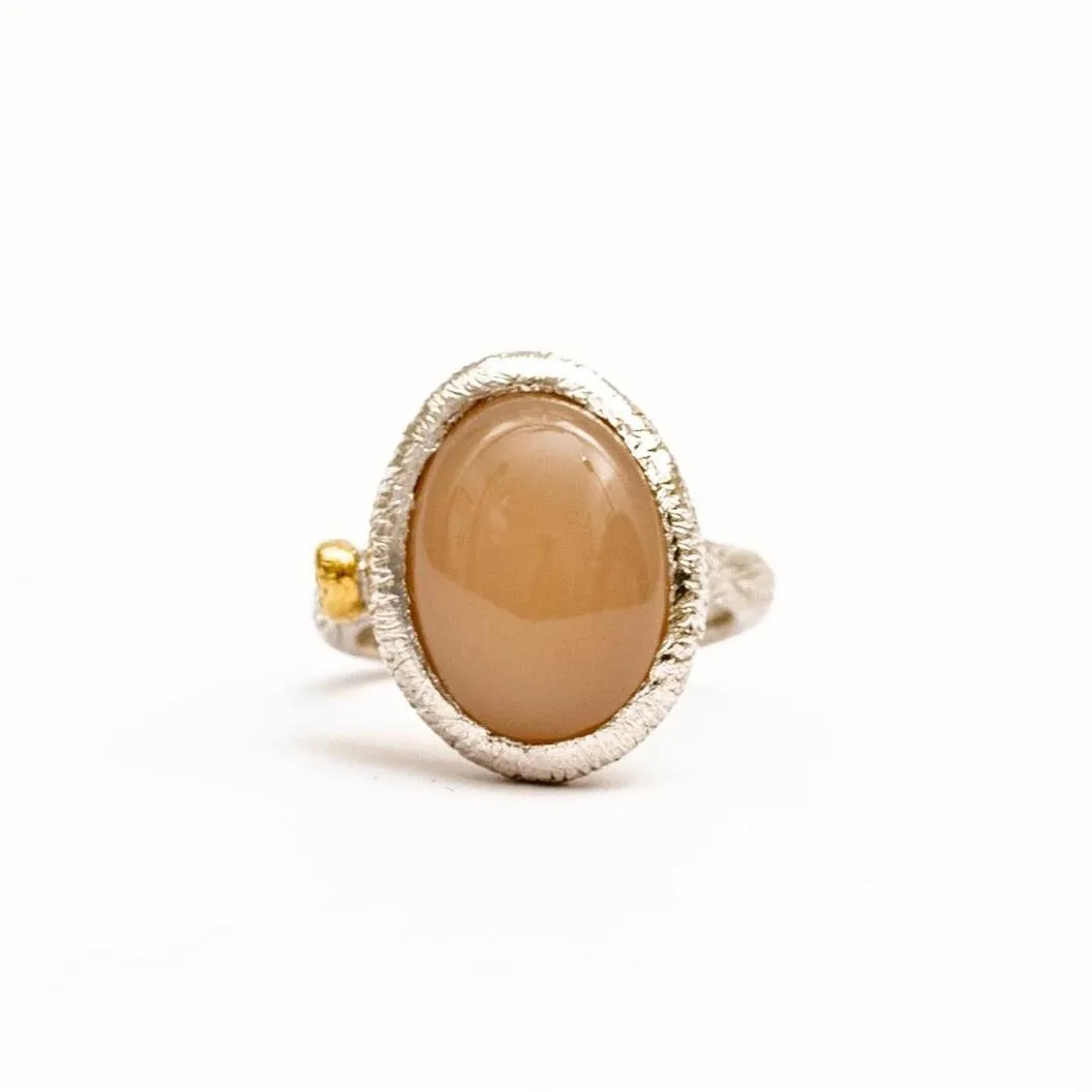 Moon Stone Ring