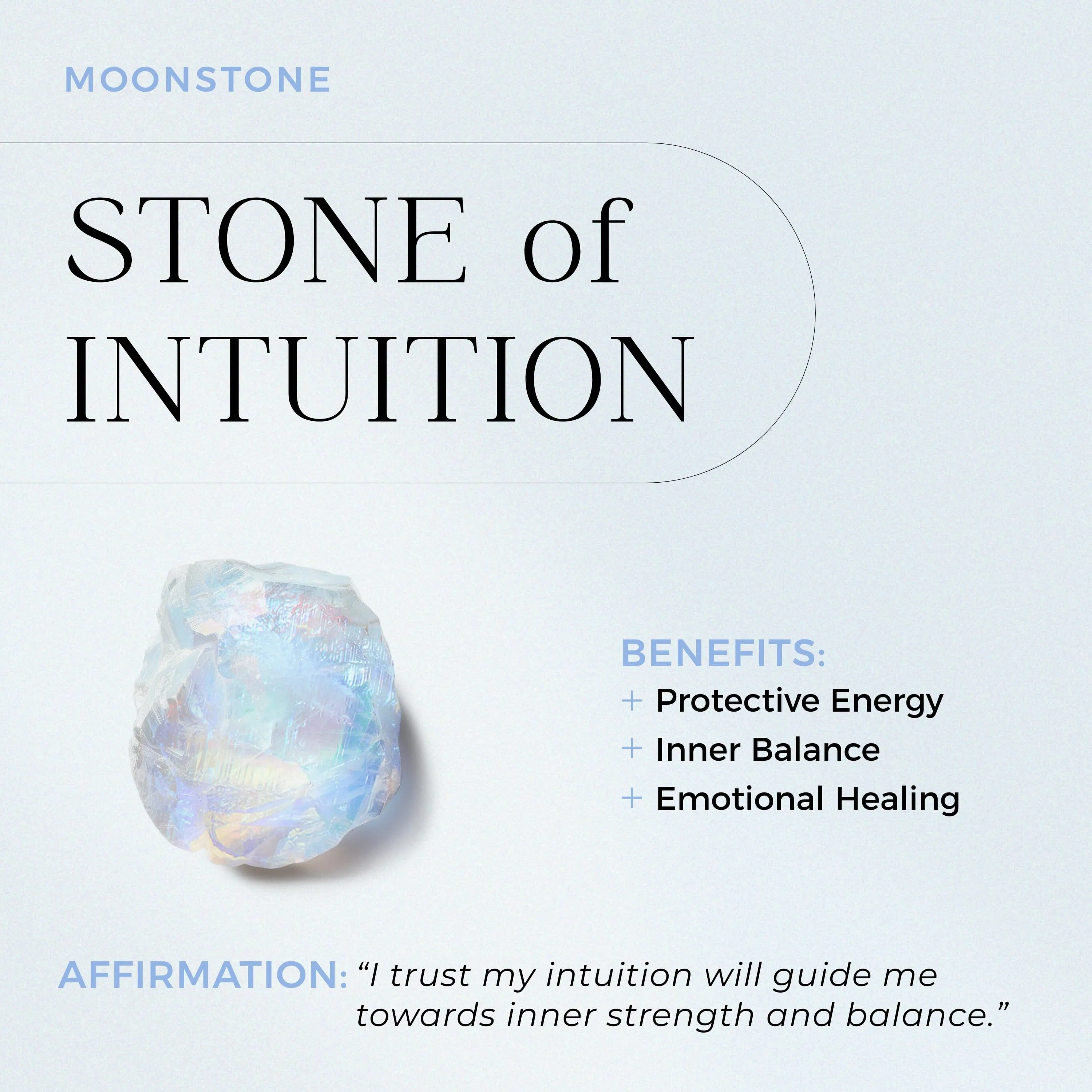 Moonstone Diamond Ring - Queen Of Lustre