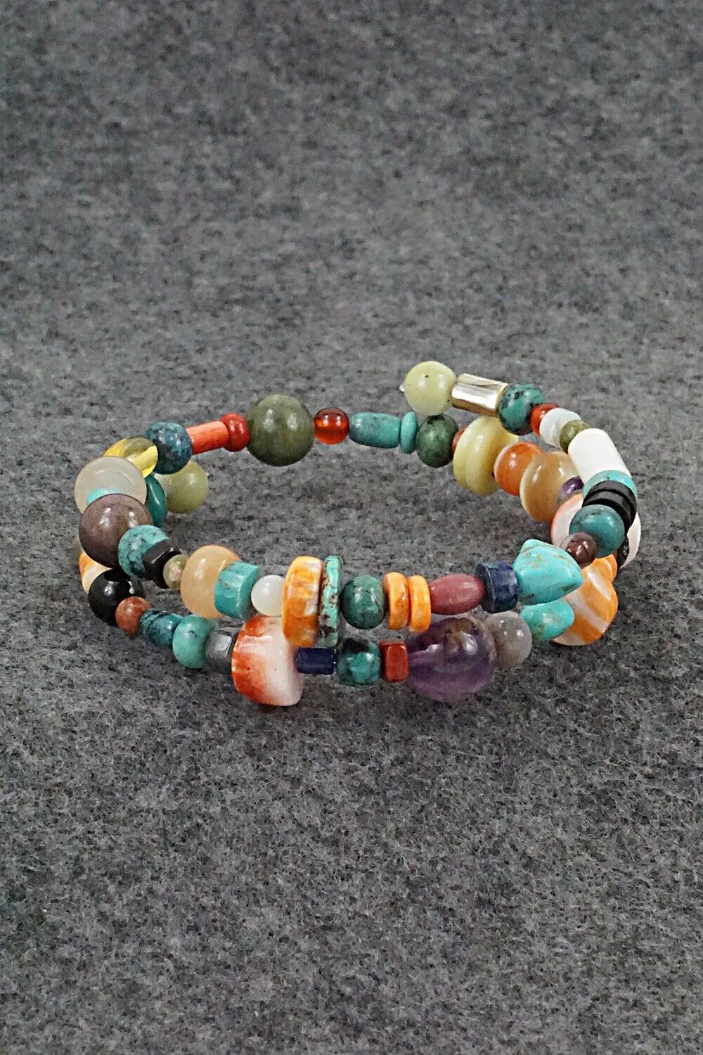 Multi-Stone Beaded Bracelet - Helen Tsosie