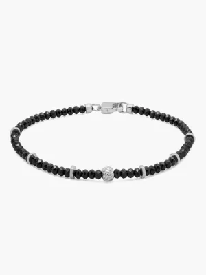 Nodo Bracelet | Black Spinel