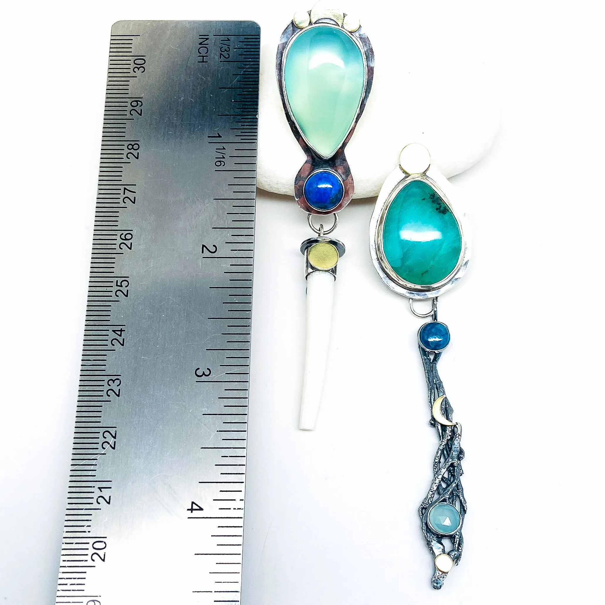 OOAK Wabi Sabi Drop Earrings II