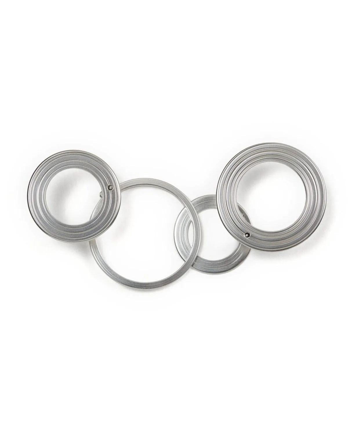 Orbit 4: Silver Earrings