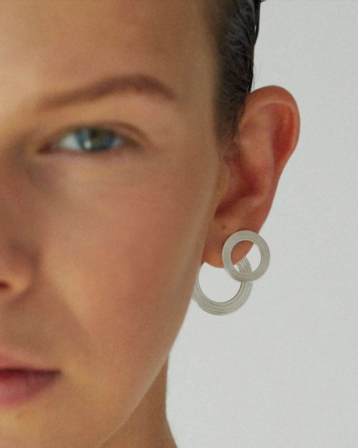 Orbit 4: Silver Earrings