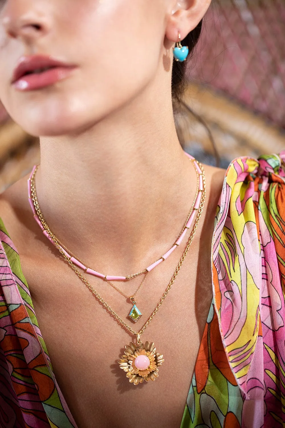 Peridot Twinkle Necklace