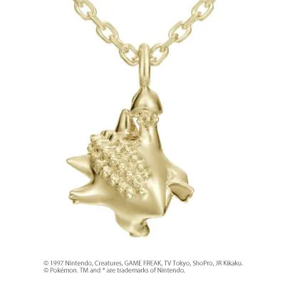 [Pokémon]Gengar necklace  K18 yellow gold