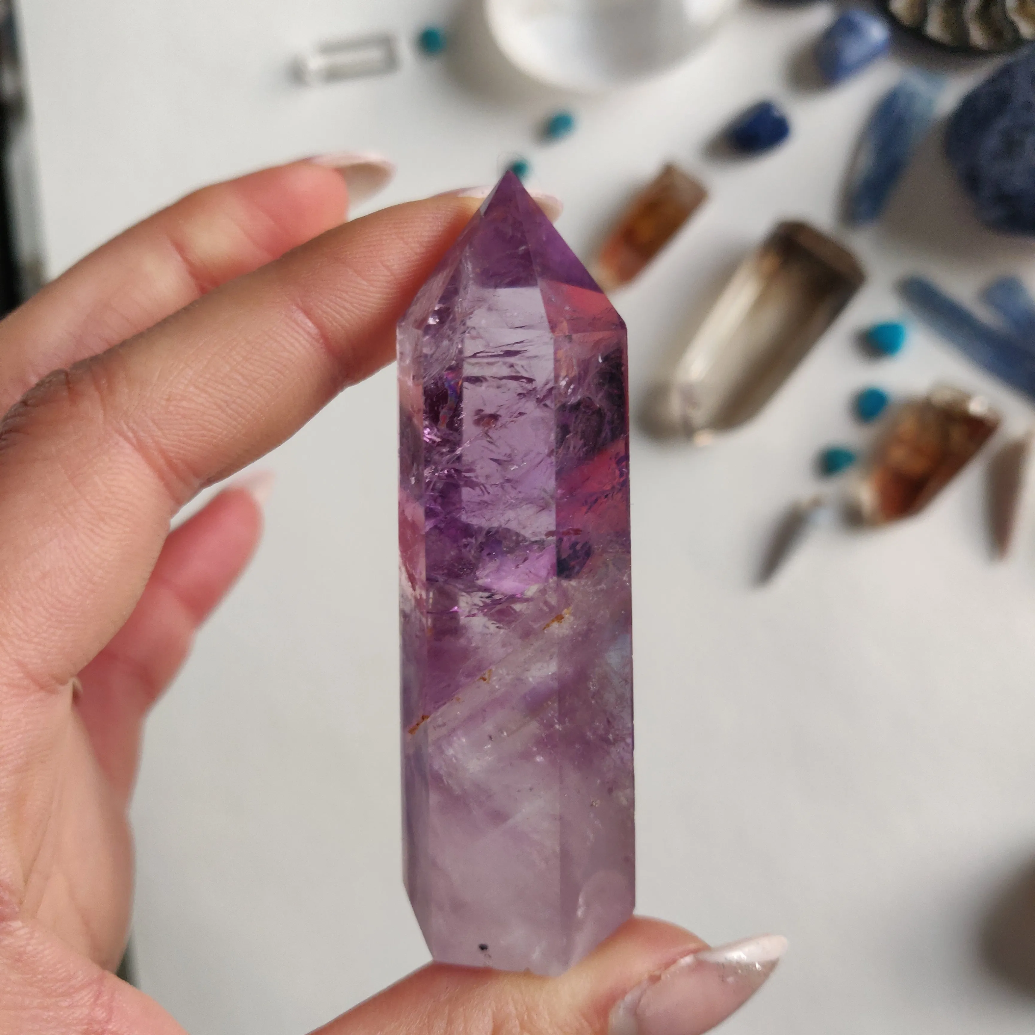 Polished Amethyst Point (#7)