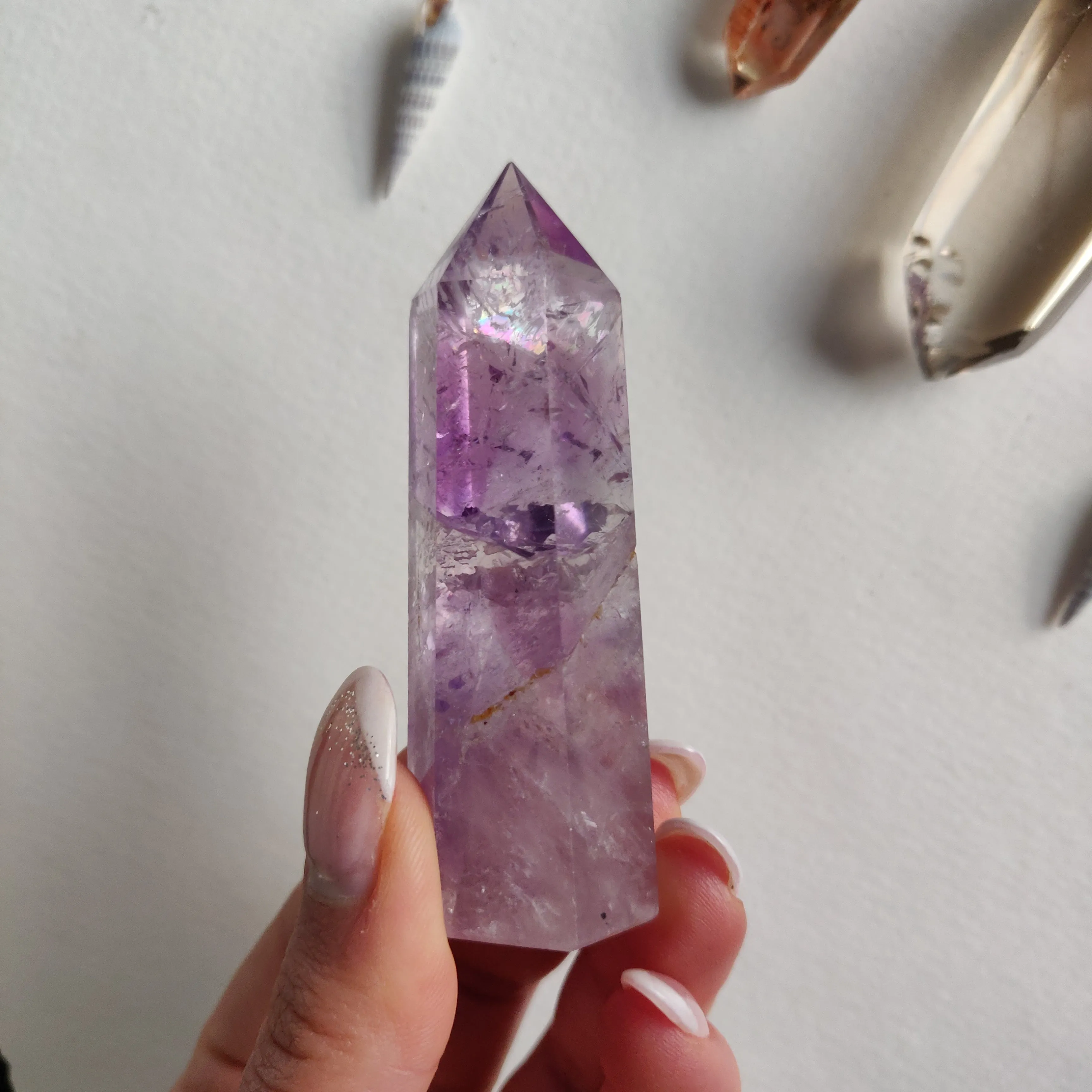 Polished Amethyst Point (#7)