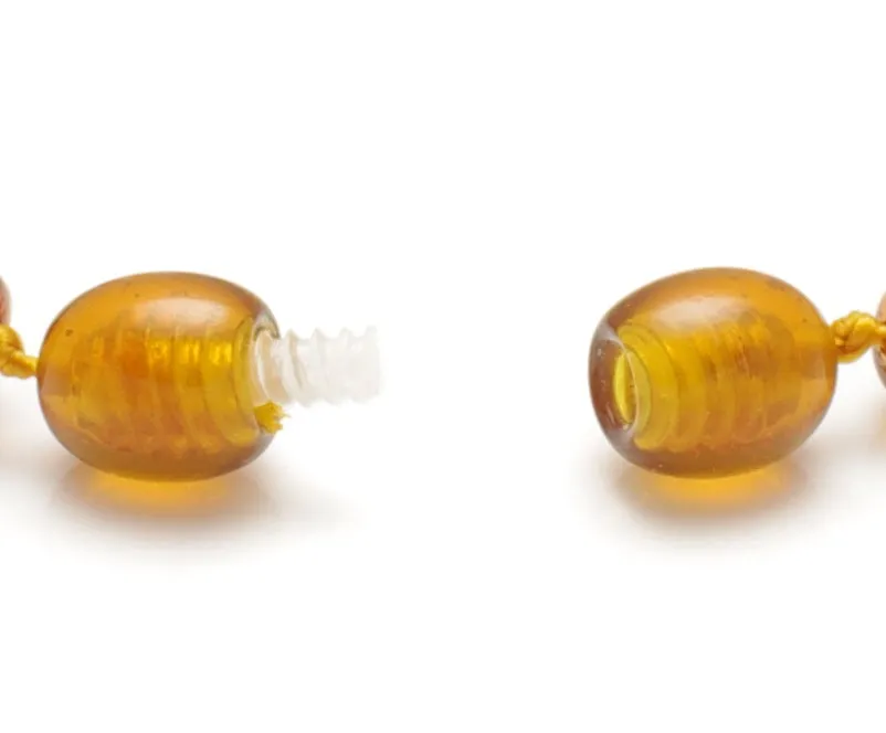 Premium Amber Teething Necklace & Bracelet for Babies / Polished / Multicolour / Extra Safe & Authentic / MLT.P-BRQ