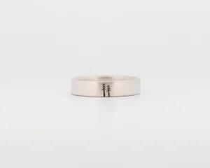 READY TO SHIP #330 -  Woodland Ring - Medium Size 5.25