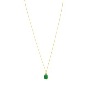 Rectangle Green Onyx
