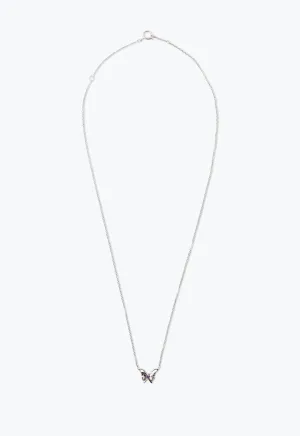 Ribbon Butterfly Necklace