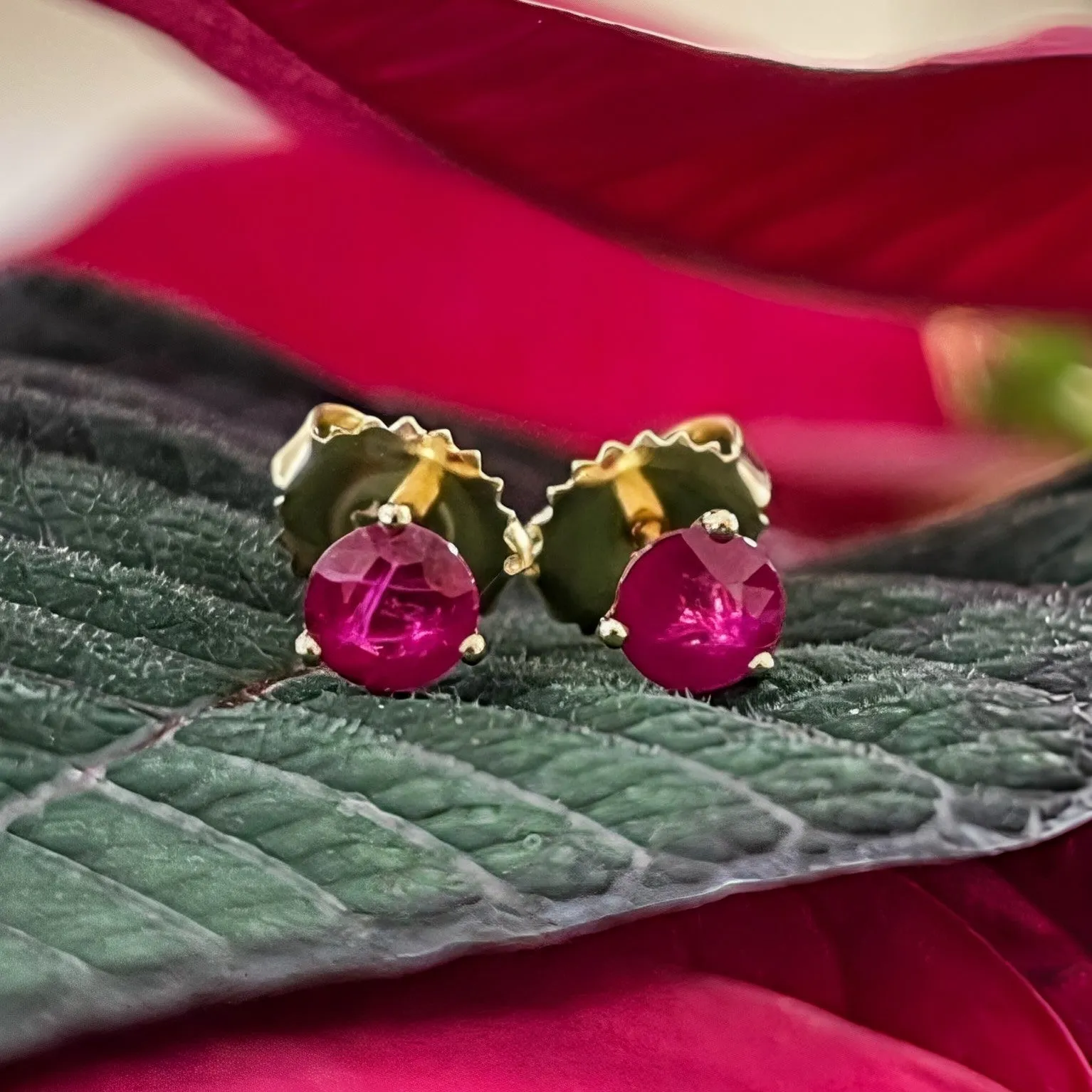Ruby Studs