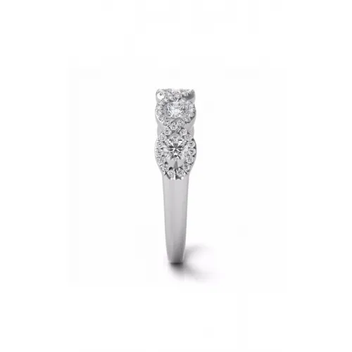 S Kashi & Sons Stackables Wedding Band D4330WG