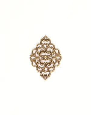 Scrolled Ironwork, 42x30mm, (1pc)