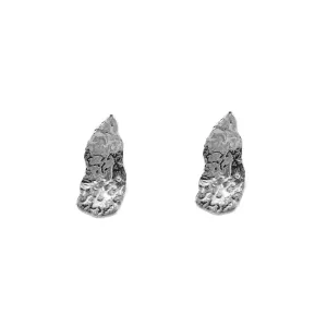 Silver Wisp Studs