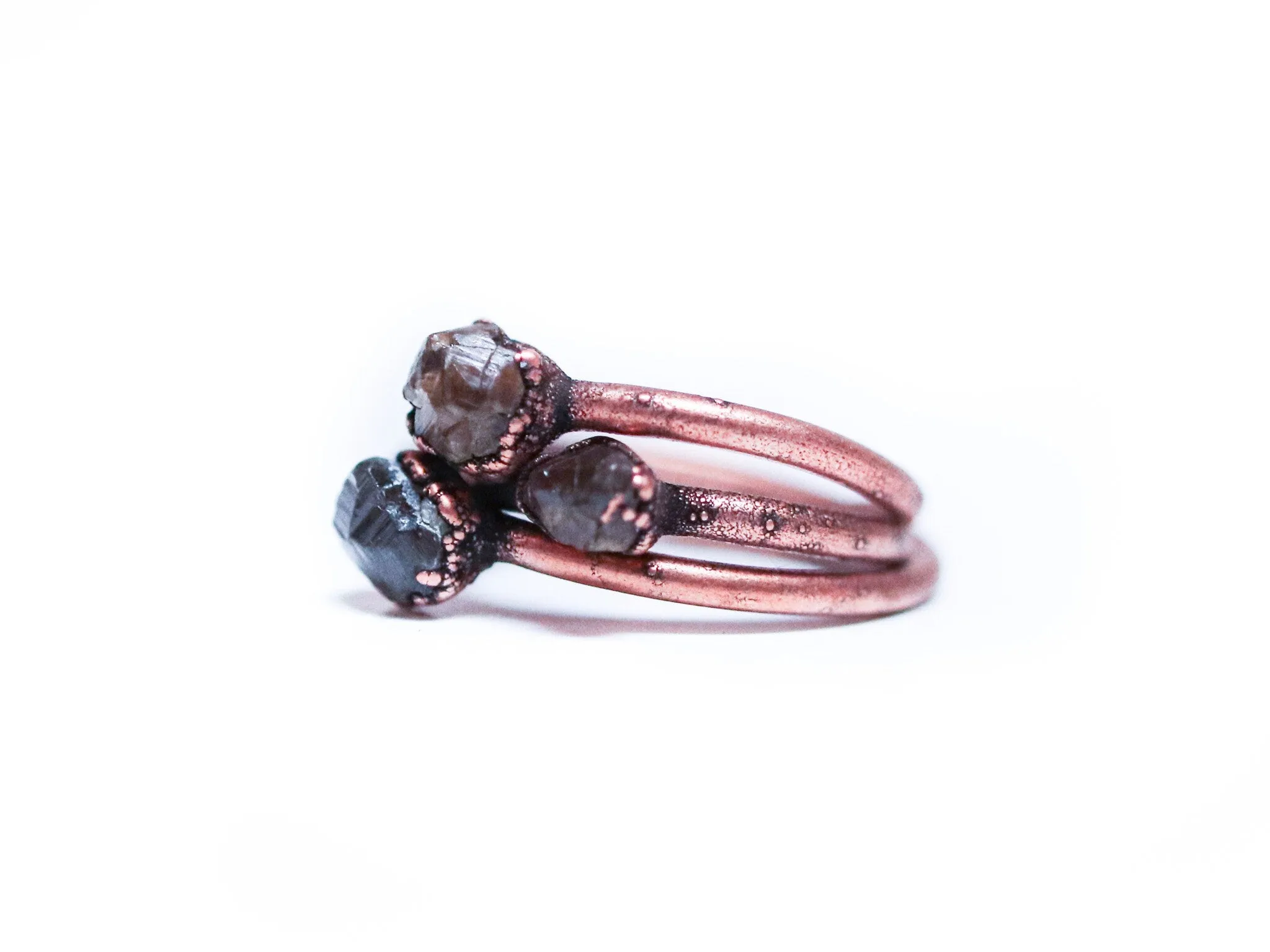 Spessartine Garnet ring | Orange Garnet ring
