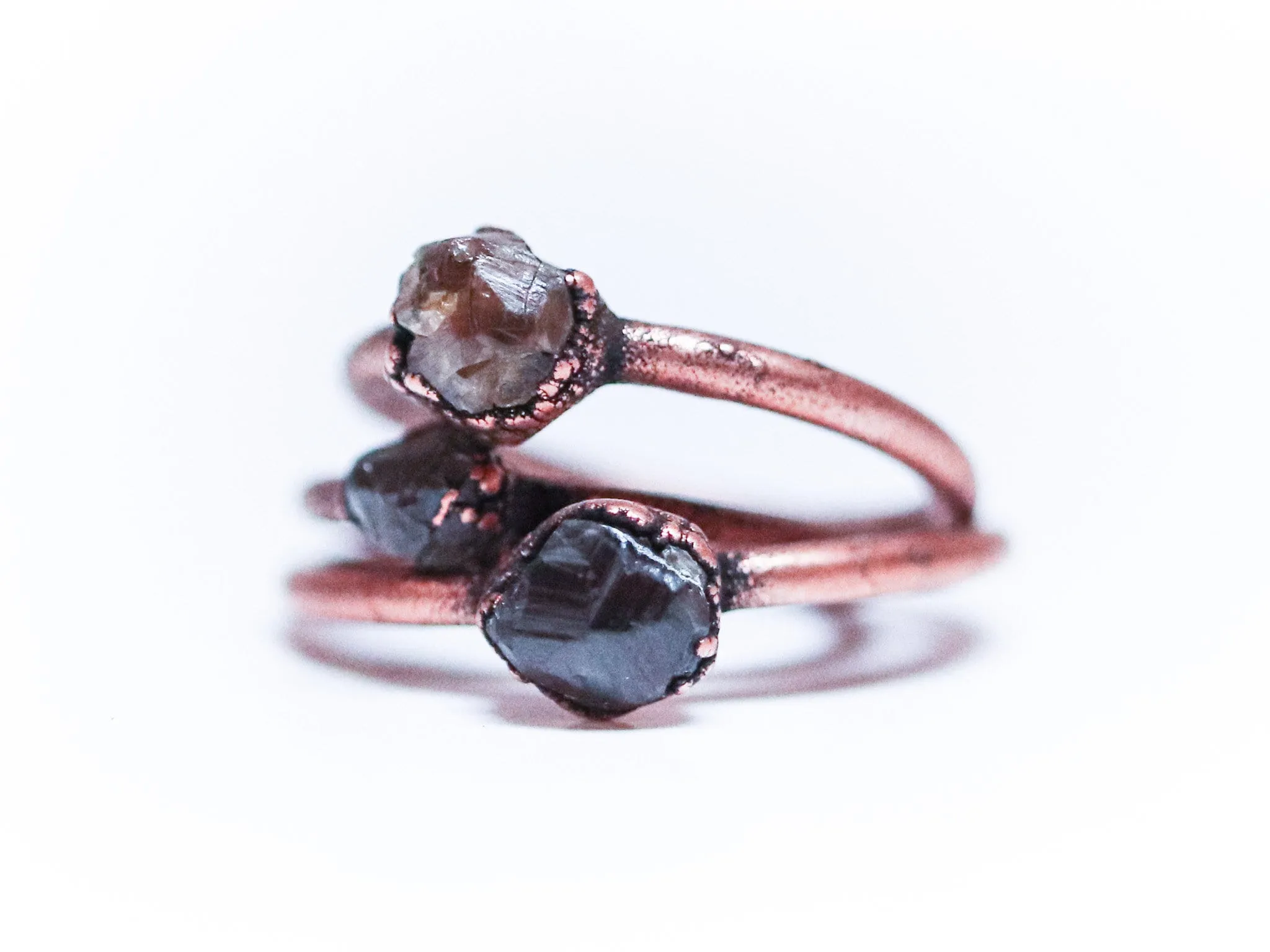 Spessartine Garnet ring | Orange Garnet ring