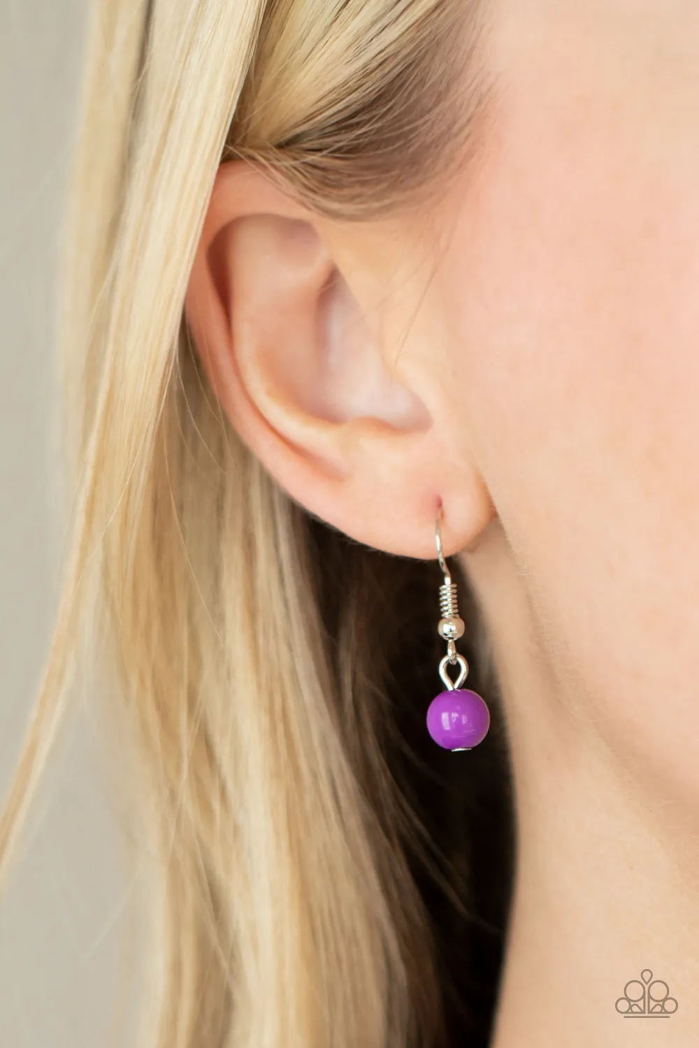 STAYCATION All I Ever Wanted - Purple Necklace - Paparazzi Accessories