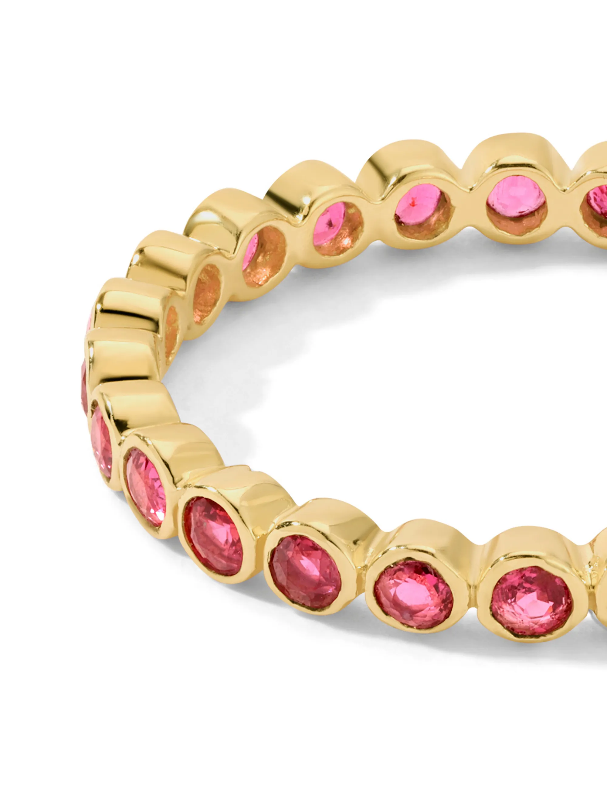 The Garnet Band Ring