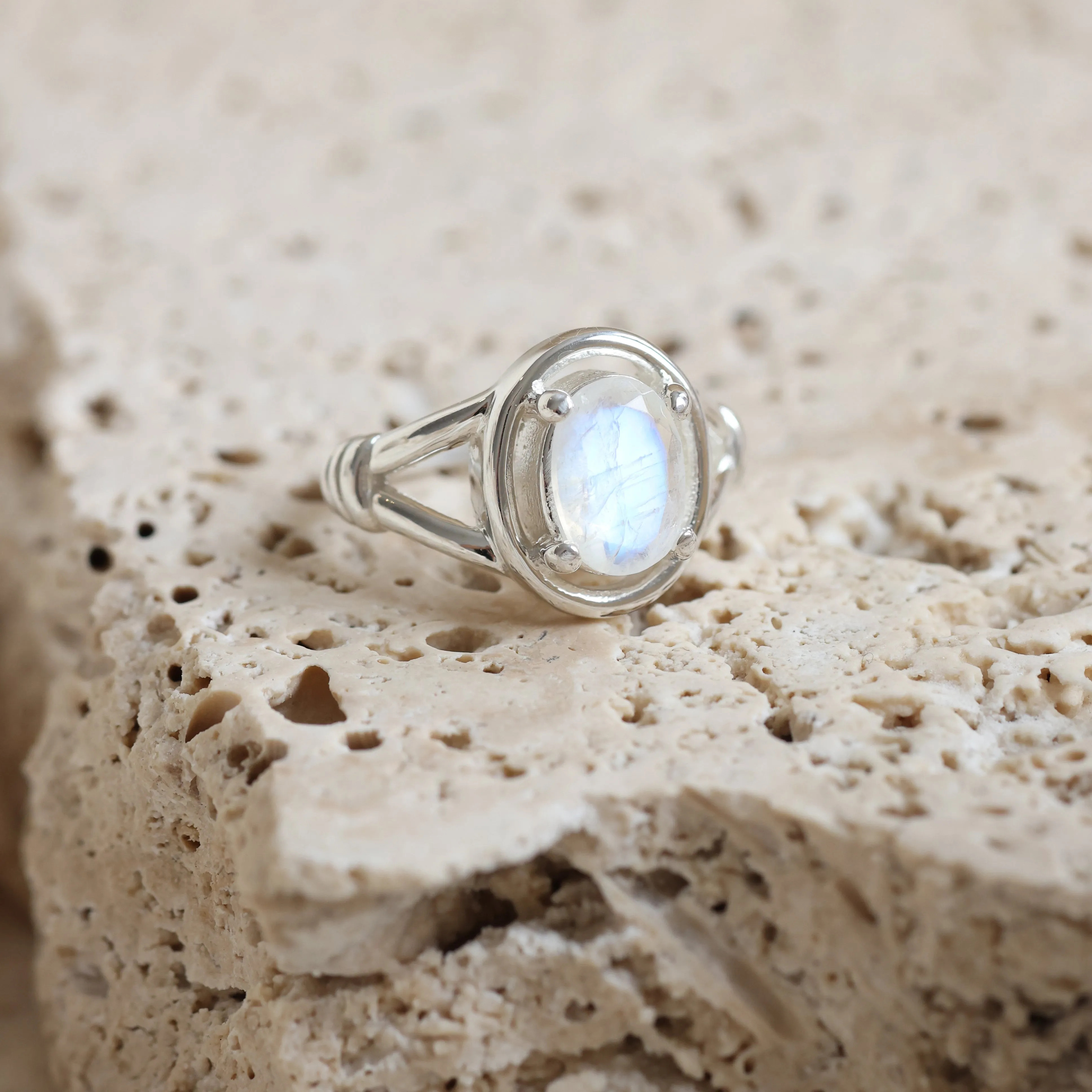 The Halo Silver Ring