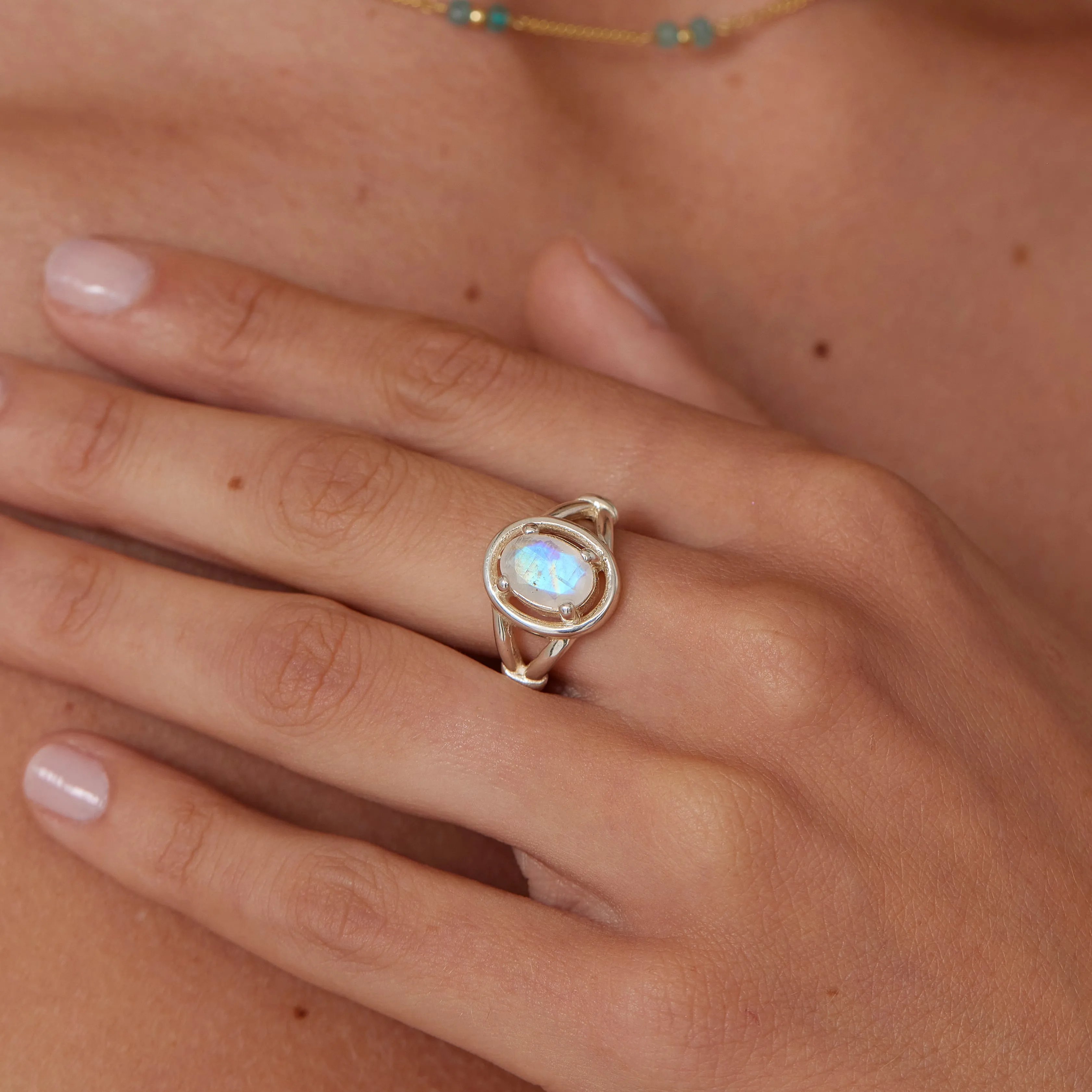 The Halo Silver Ring