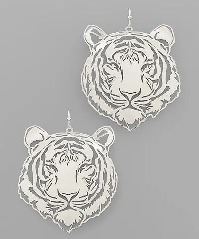 Tiger Filigree Earrings