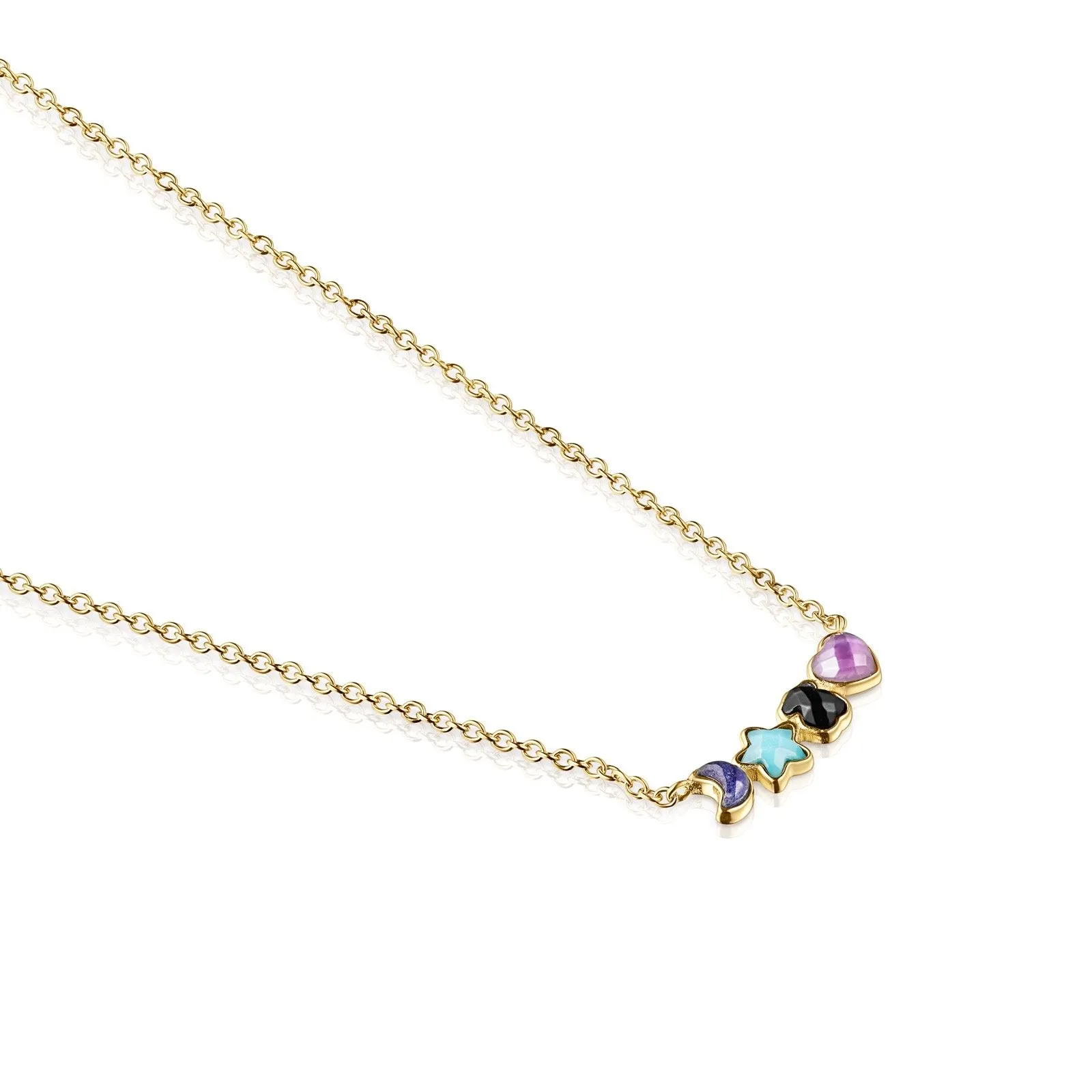 Tous Glory Necklace in Gold Vermeil with Gemstones 918592510