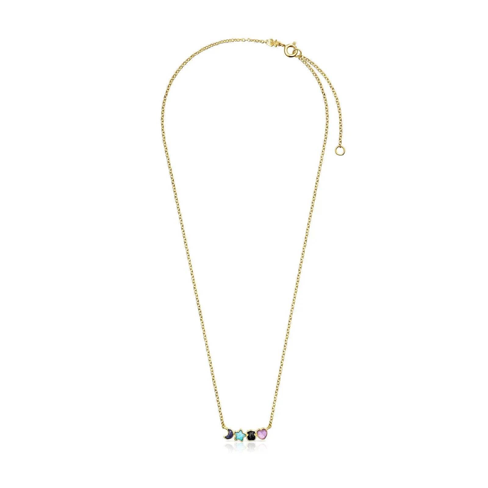 Tous Glory Necklace in Gold Vermeil with Gemstones 918592510