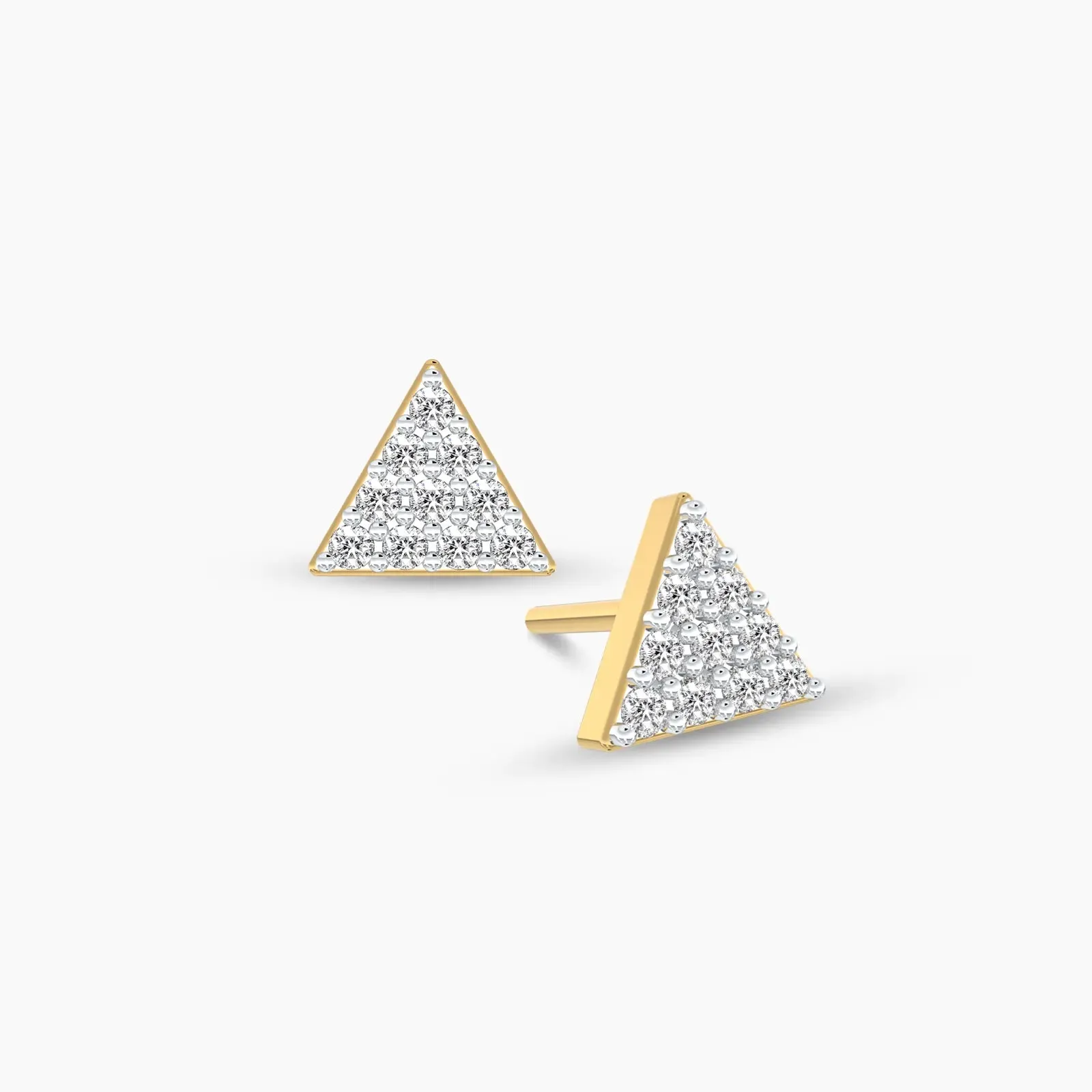Tri-Luxe Diamond Earrings