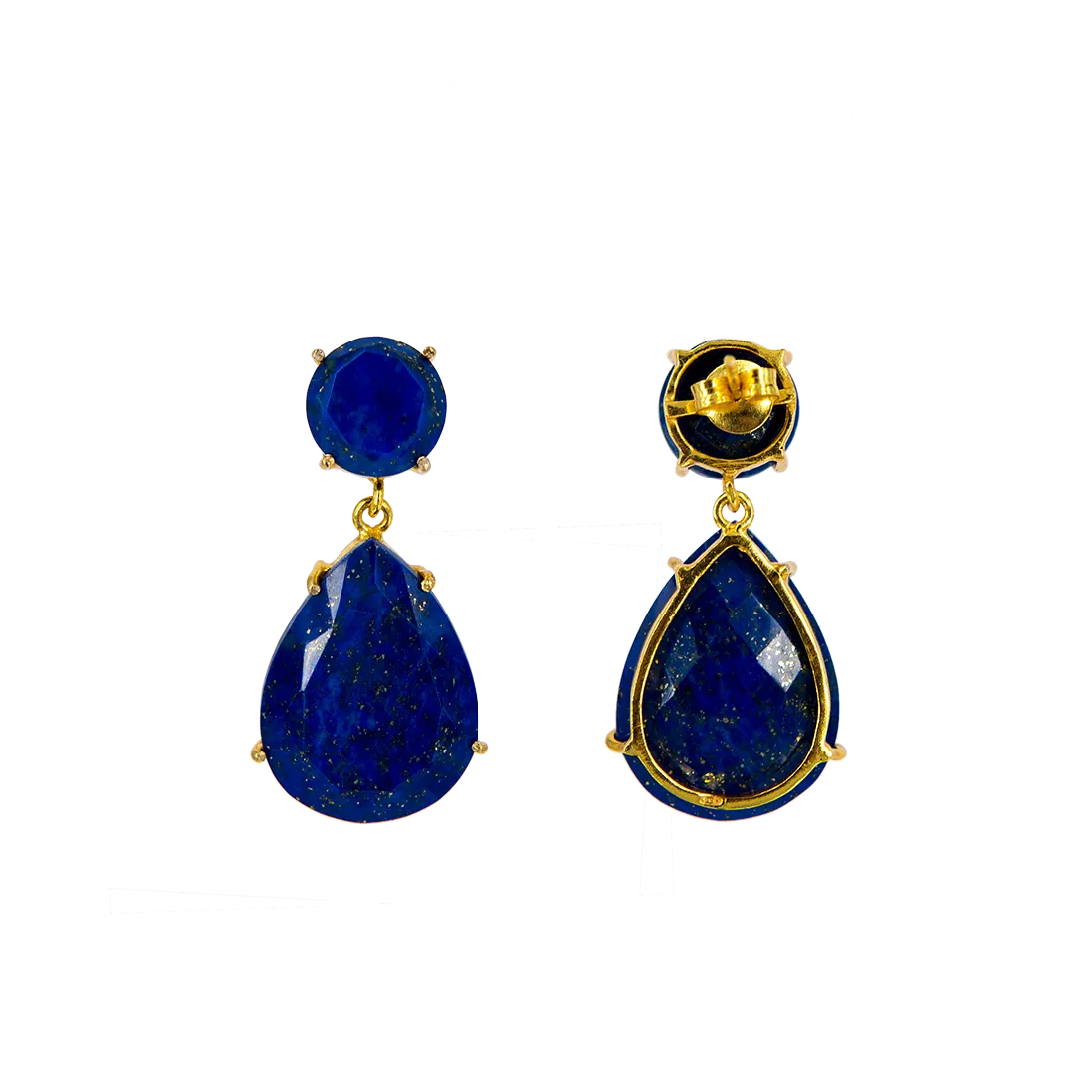 Vivienne Earrings Lapis Lazuli