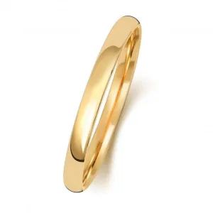 Wedding Band 9K Slight Court 2mm-1.15 Wedding  Ring W111L