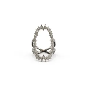 White Diamond Atomic Ring